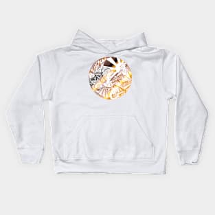 White Gold Dreaming of Japan Kids Hoodie